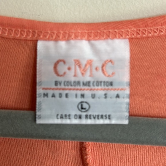 CMC by Color Me Cotton 3/4 Sleeve Top - Picture 2 of 6